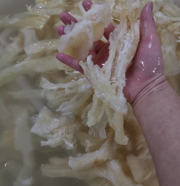 水发牛蹄筋副筋,火锅食材