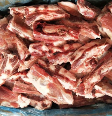 新鲜猪肉猪胸骨 冷冻猪胸骨猪脆骨排边脆骨 香脆可口江浙沪