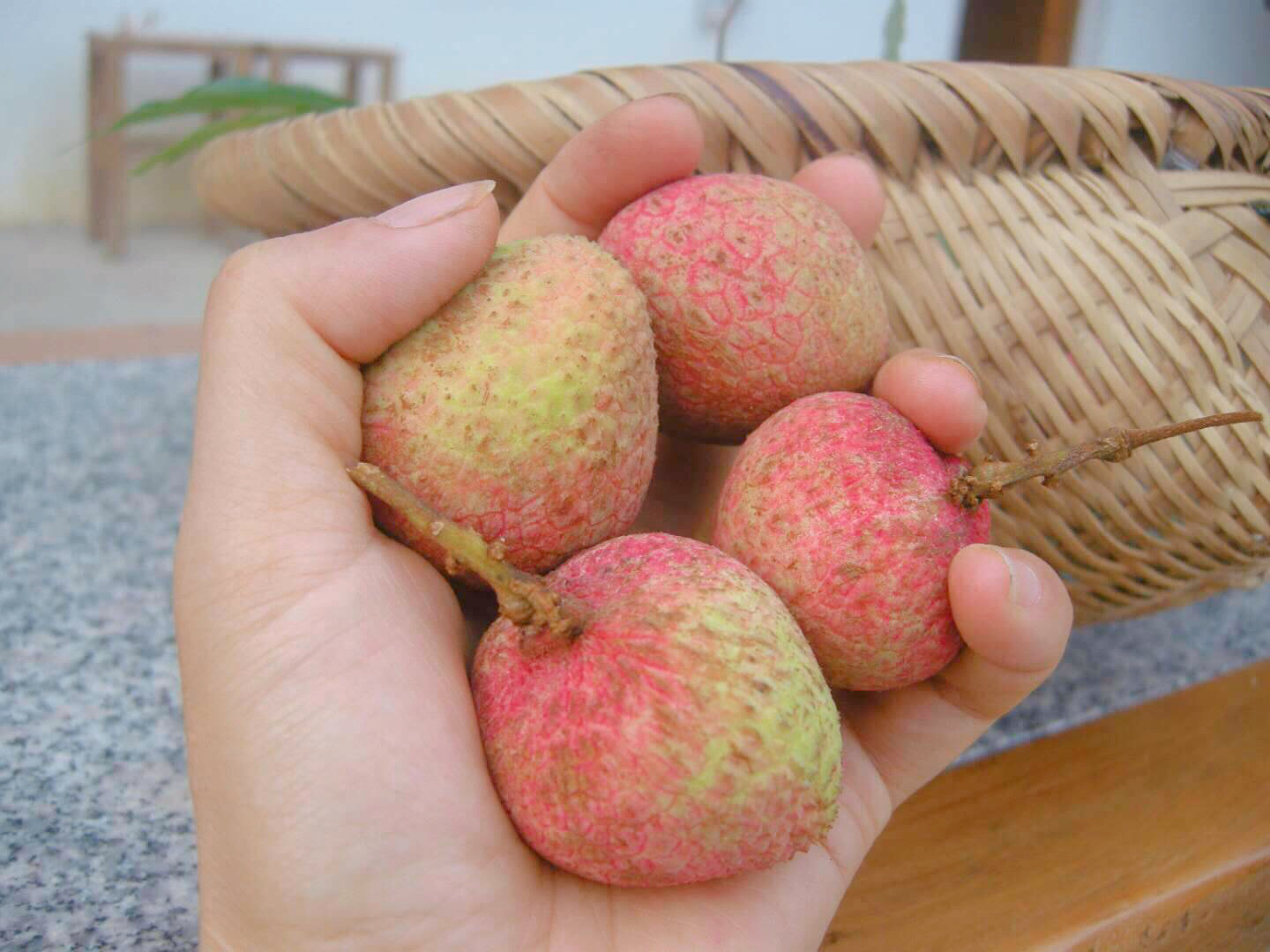 三月红荔枝与消费者选购场景