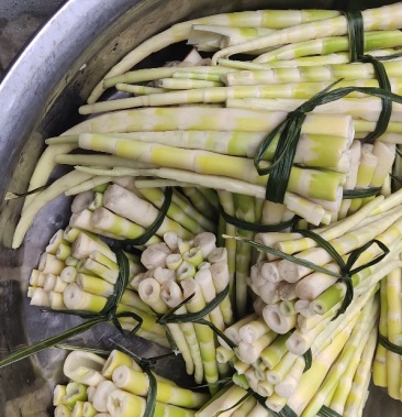 木竹笋,来自镇巴山里的特产,是餐桌上不可缺少的一道美食