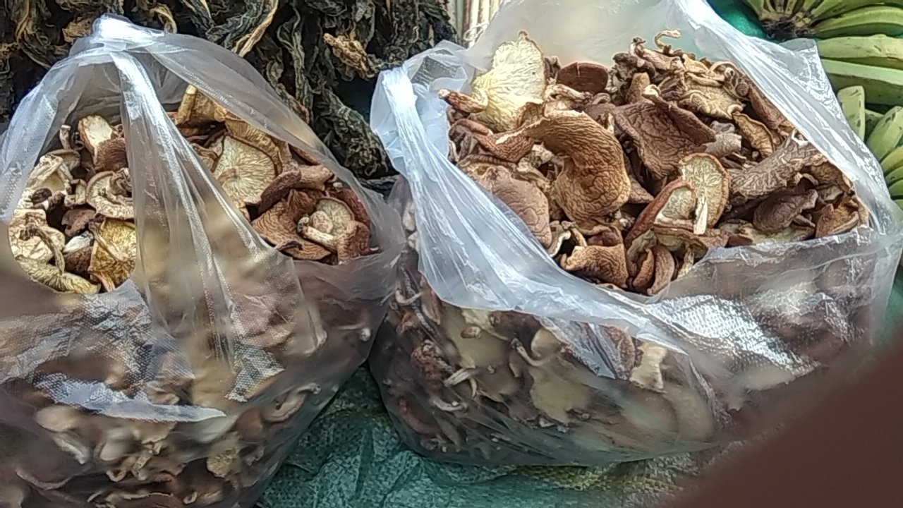 干香菇产品包装示意图