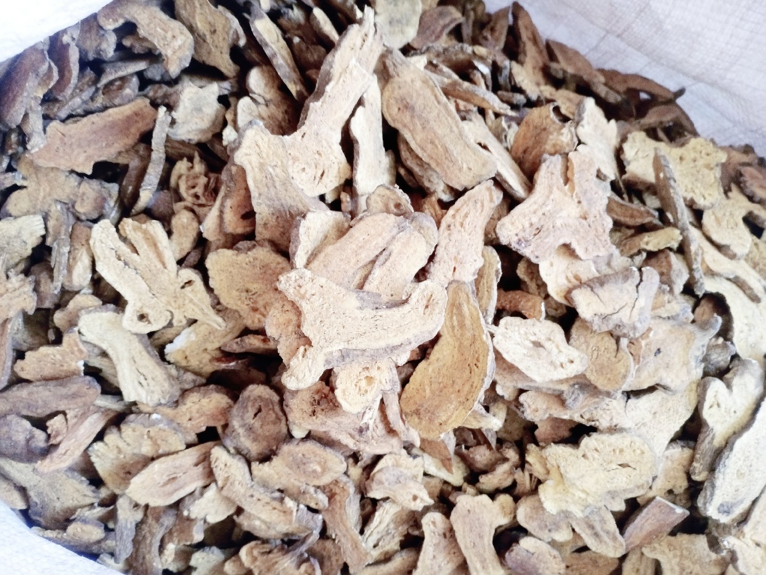 中药白术片成品图