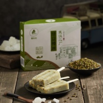 网红手工冰淇淋绿豆冰棒雪糕冰淇淋家庭装