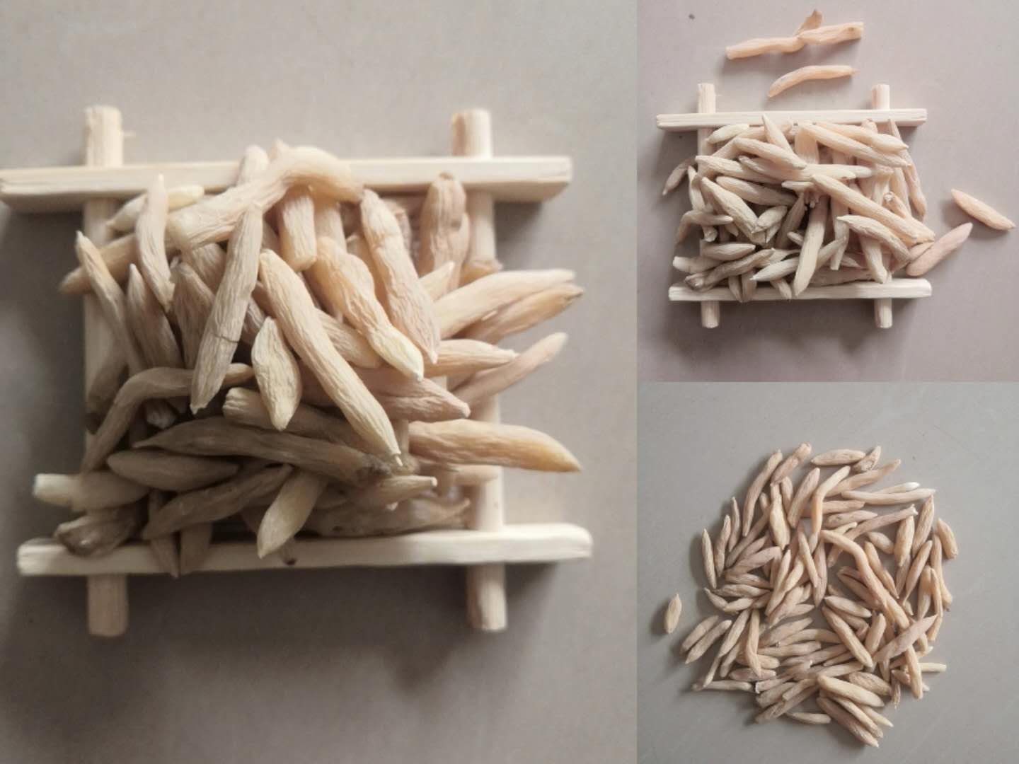 北沙参药材与沙参麦冬汤药材组合图