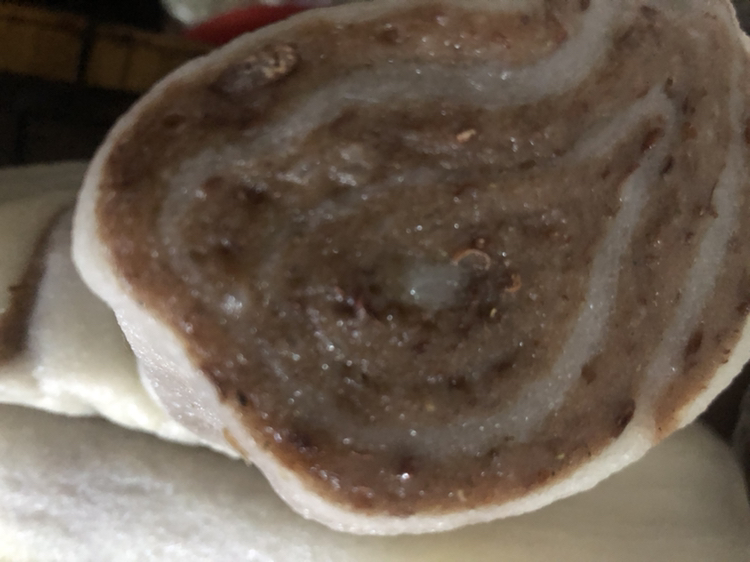 紫薯糯米糍粑成品图