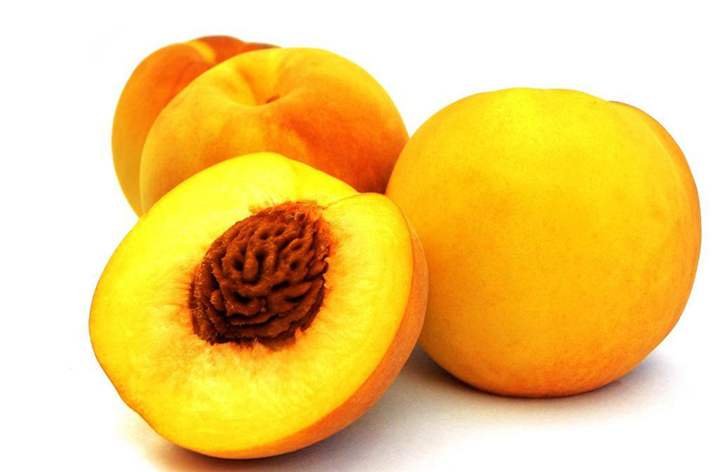 83黄桃果实特写