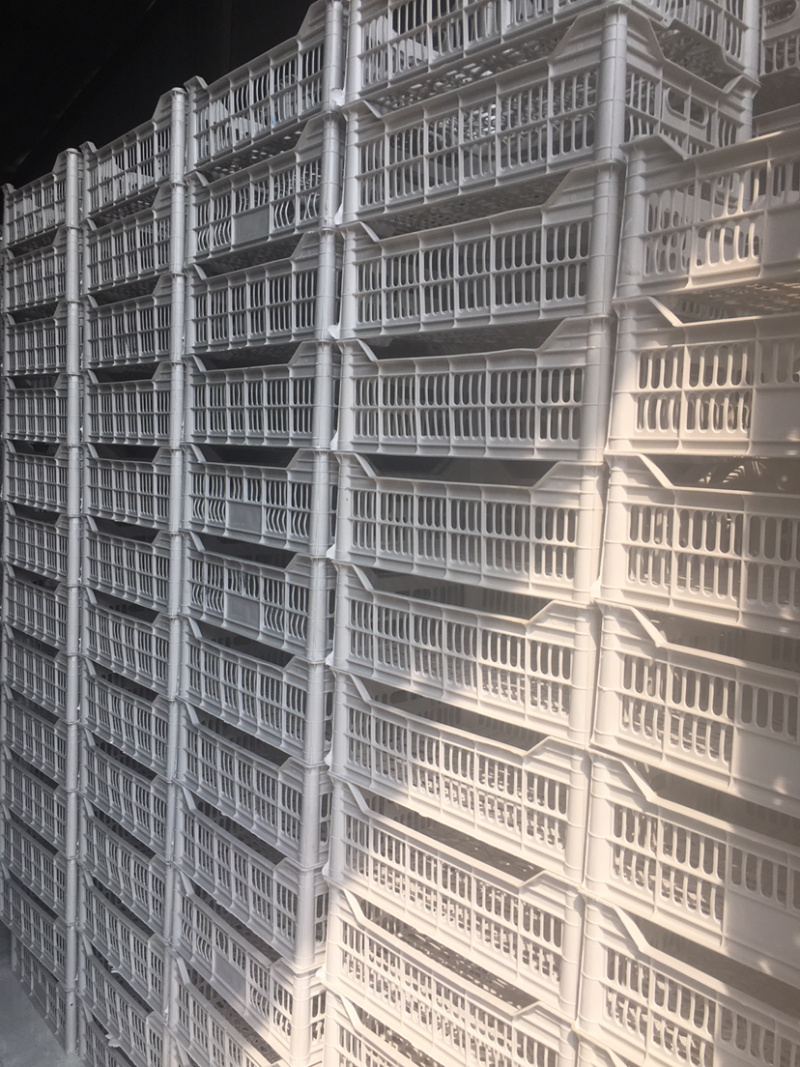 葡萄筐葡萄周转筐月牙筐塑料筐黑筐白筐水果筐