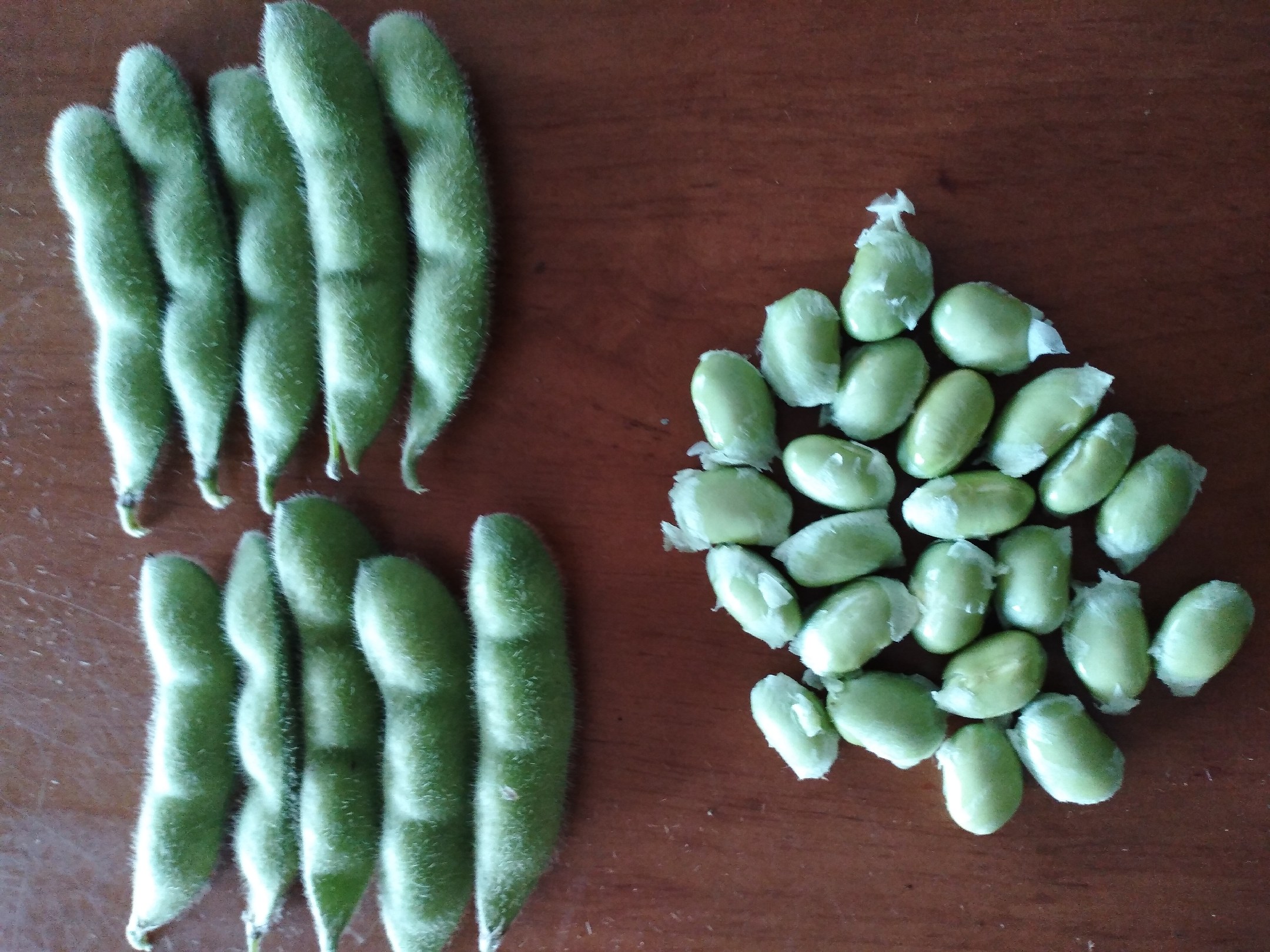 展示毛豆与豌豆在烹饪中的不同应用场景,如煮毛豆、豌豆炒虾仁 毛豆与豌豆的烹饪方式展示