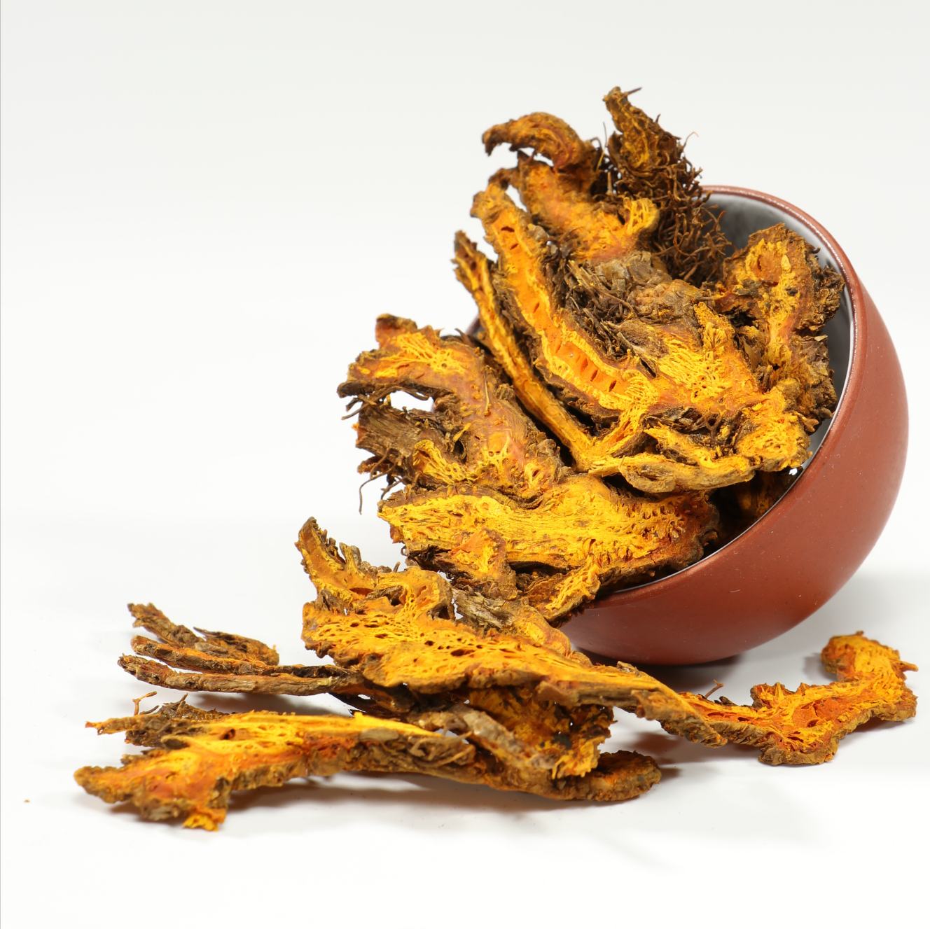 黄芩陈皮茯苓茶饮成品图