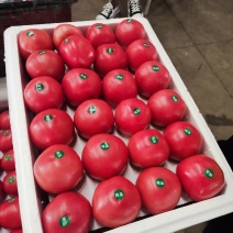 硬粉西红柿弧三以上硬粉精品。走超市，市场。