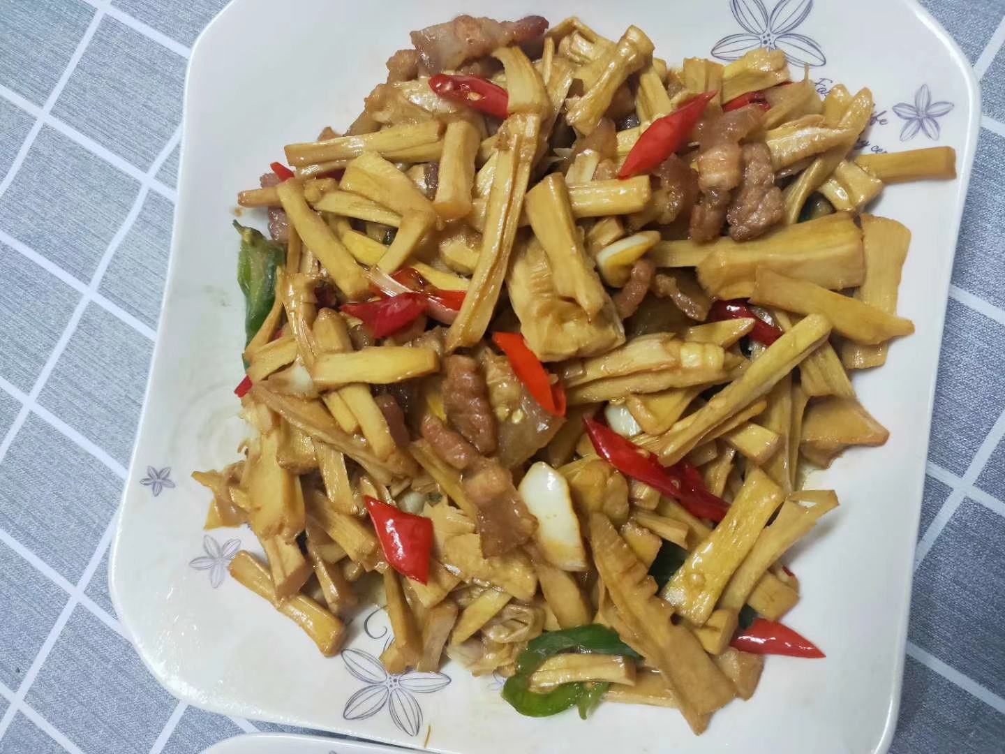 红菜苔与其他食材搭配示意图