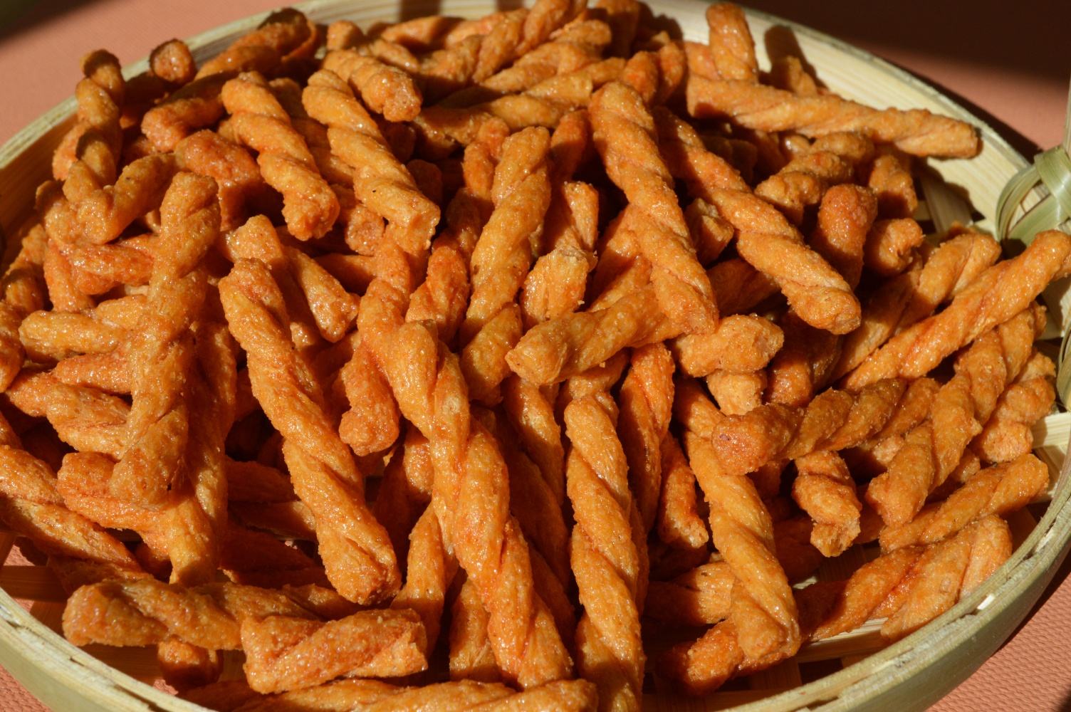 椒盐芋头丝成品图