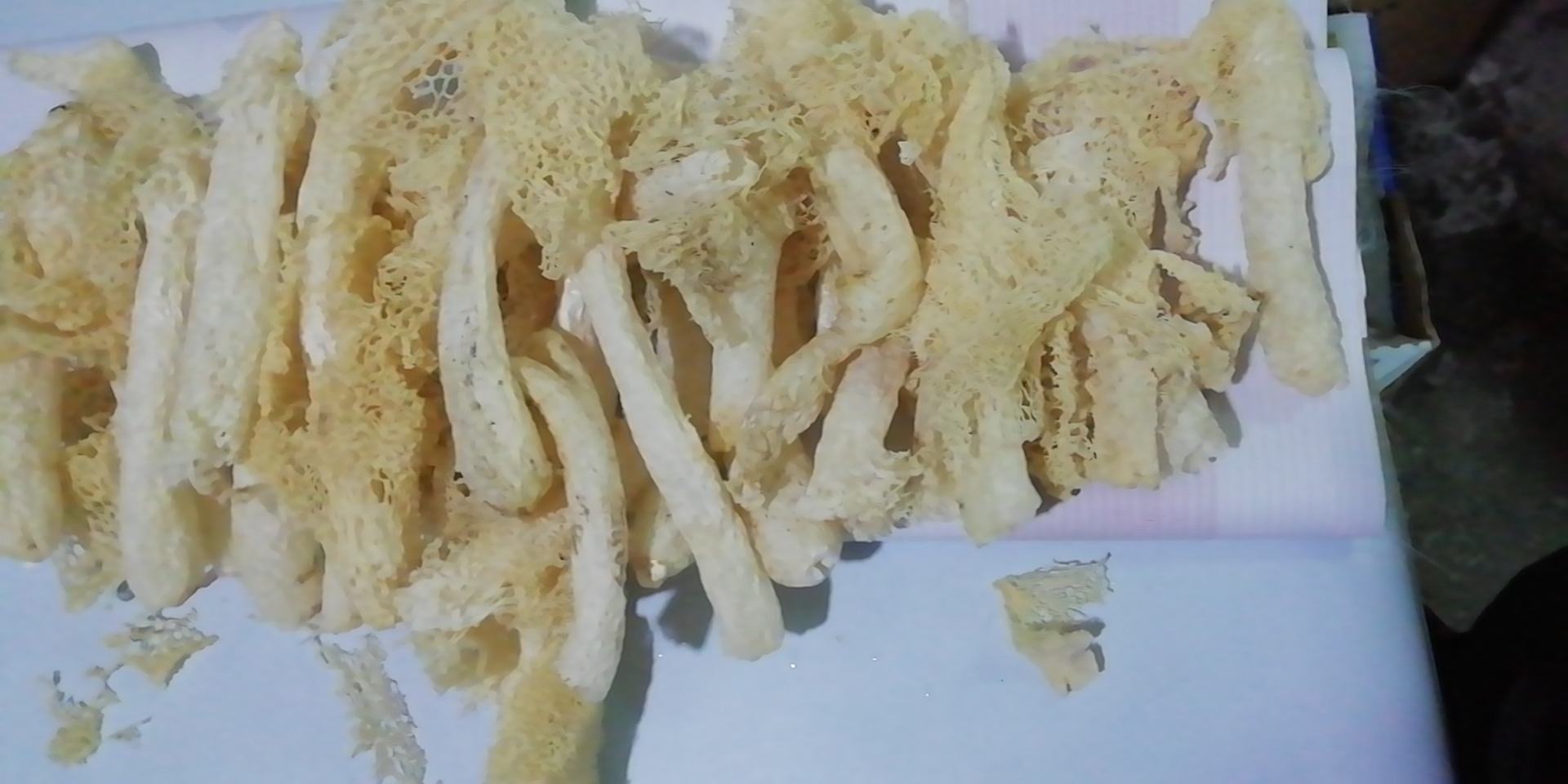 长裙竹荪营养成分柱状图对比