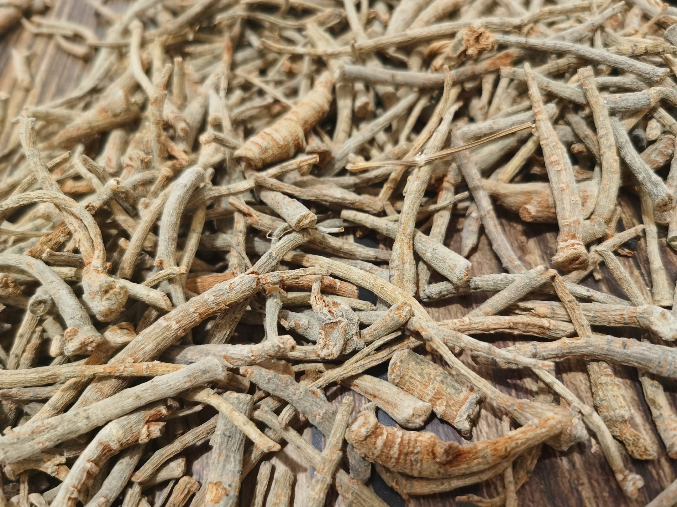 三七根的特写照片