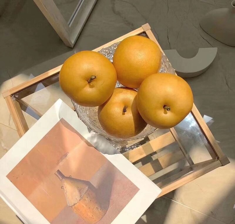 库尔勒香梨皮泡水制作图