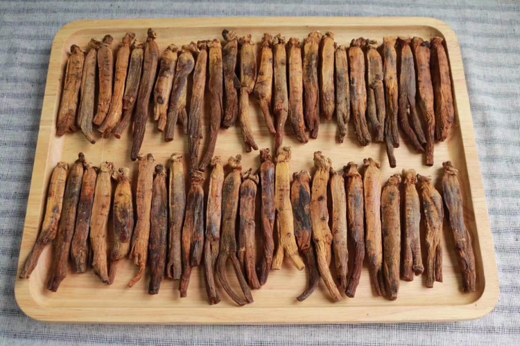 高丽参药材特写