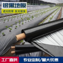 白地膜/黑地膜/银黑双色膜/黑白相间地膜/打孔地膜