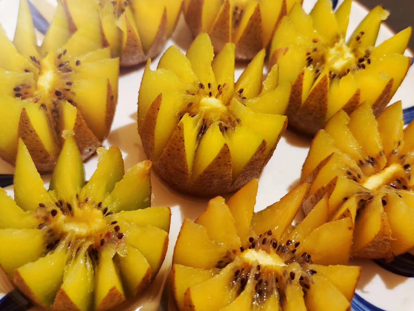 黄心猕猴桃美食拼盘