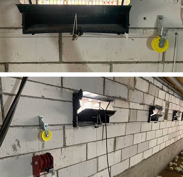 火龙果温室环境调控示意图