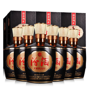 山西杏花村汾酒421915巴拿马20汾酒475ml6