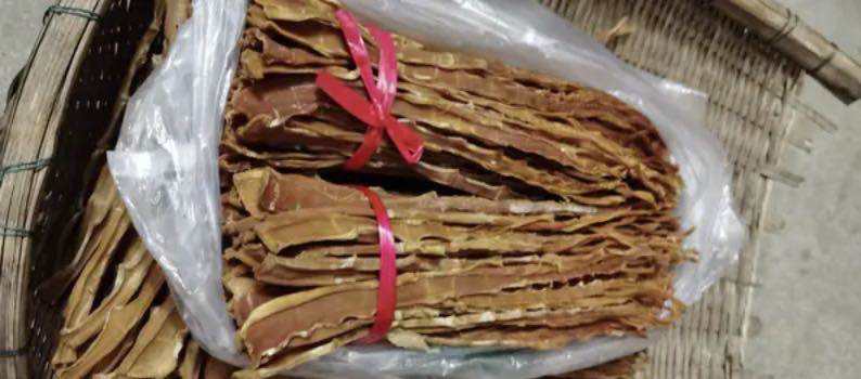 红皮萝卜晾晒过程图