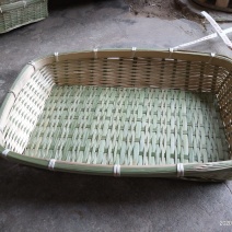 竹编竹制品馒头篮四方篮储物篮客厅零食篮厨房洗菜篮