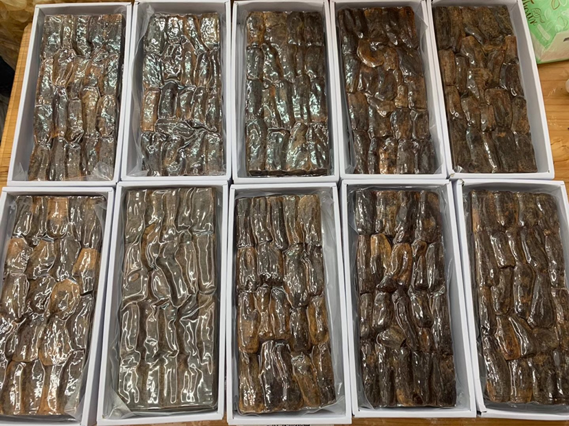 高丽参在冰箱中冷藏保存的示意图