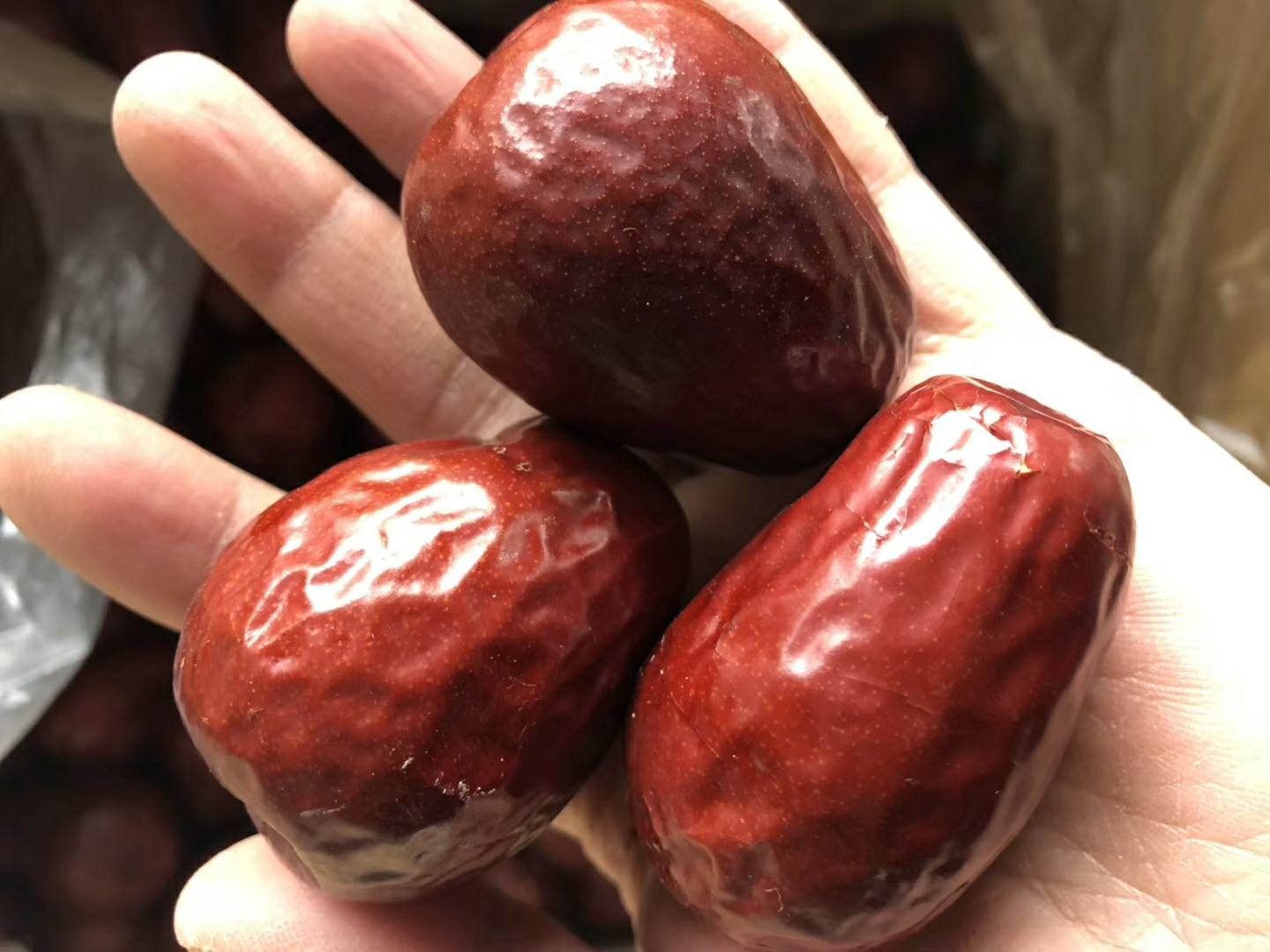 [红枣批发]茶枣药材市场药枣做酒做醋加工地摊枣大量供应电商等价格0.