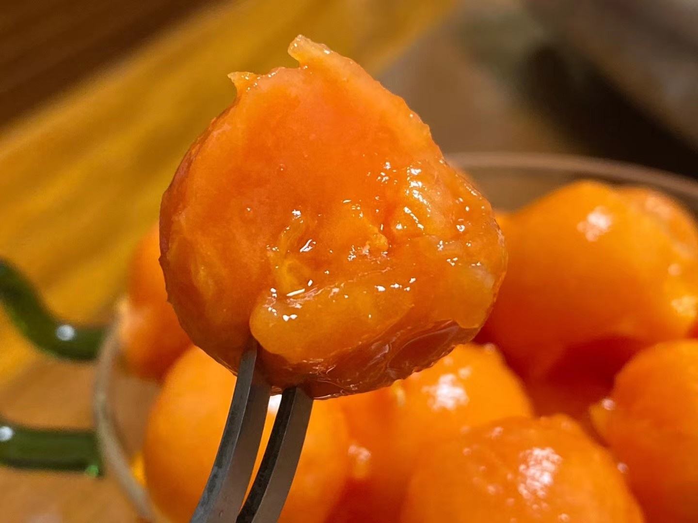 木瓜蜜饯成品图