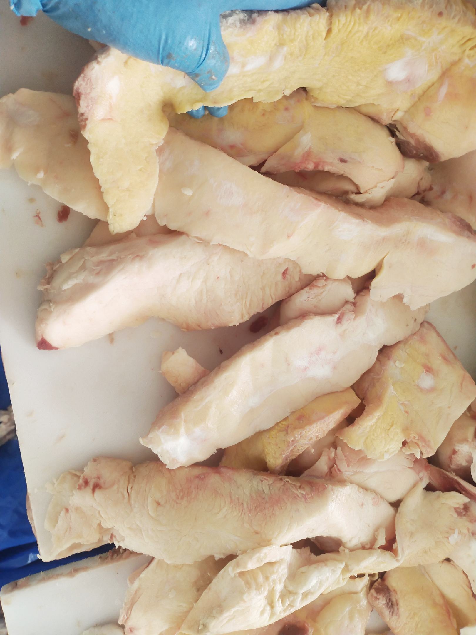 胸口油,纯内胸口油,整块大块,煎烤肥甘厚腻,美味可口实惠