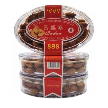 【巴旦木】原香松脆，个大饱满。零食界的人气明对上