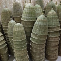 竹编竹制品手工竹编收蜂笼捕蜂笼招蜂笼加大竹编捕蜂器蜜蜂透