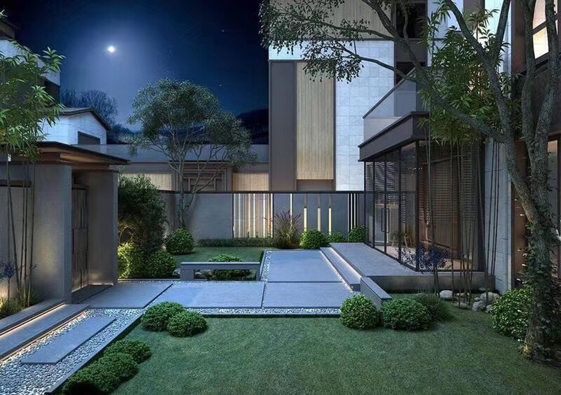 中秋夜月下赏丹桂的场景