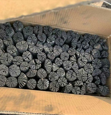 菊花白碳栗木白炭通条优质炭