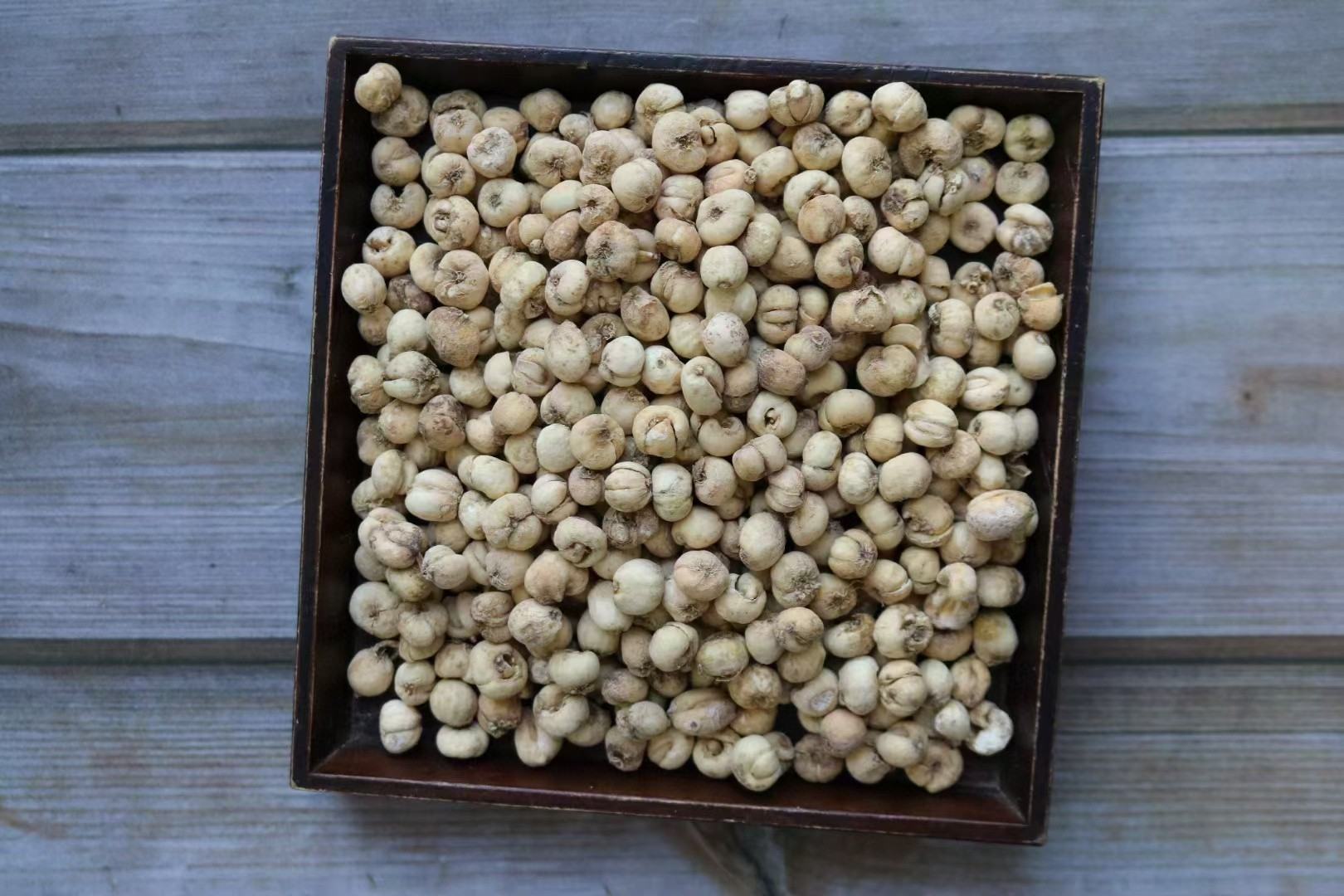 中医师在药房抓取浙贝母