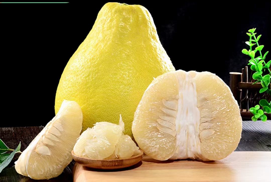 沙田柚营养成分柱状图