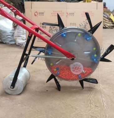 人力手推滚筒式玉米黄豆小花生多功能播种机点播机耧