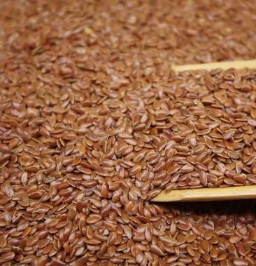 棕色亚麻籽褐色亚麻籽低温烘焙熟亚麻籽胡麻仁五谷磨粉原料
