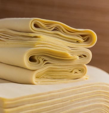 河南纯手工千张千张豆腐皮大量售卖干张丝千张皮出货快