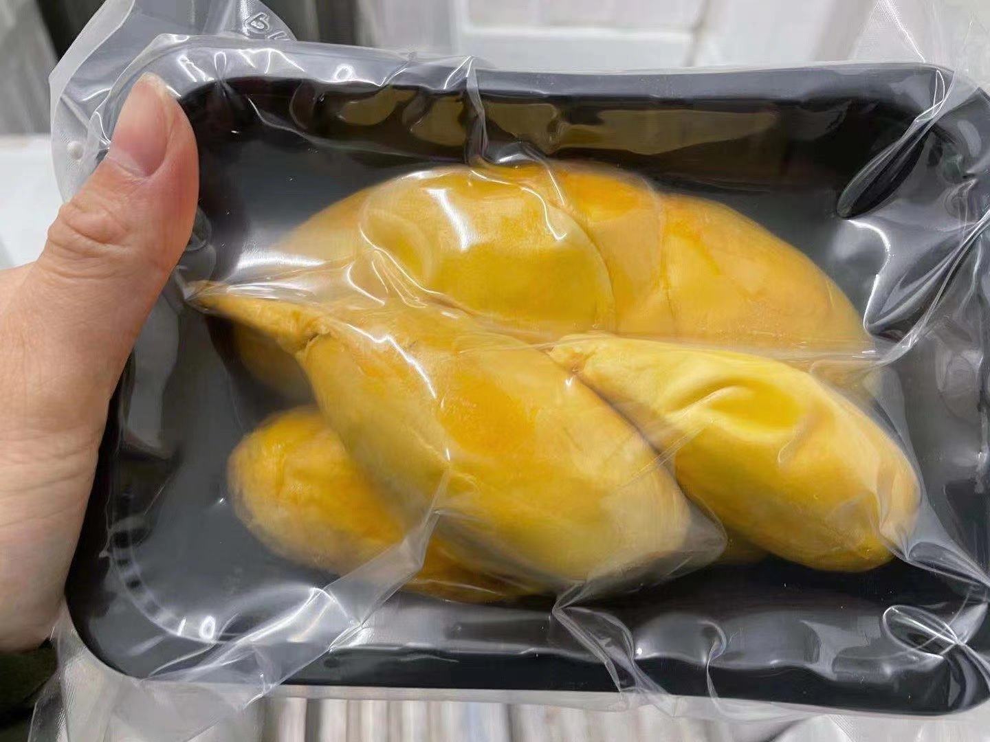 泰牛品牌冷冻榴莲包装展示图