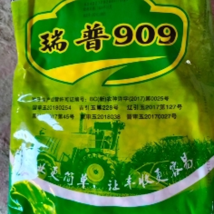 [玉米纖維批發]《農資專區》瑞普909,新疆育種,綠色防偽標識.價格80.