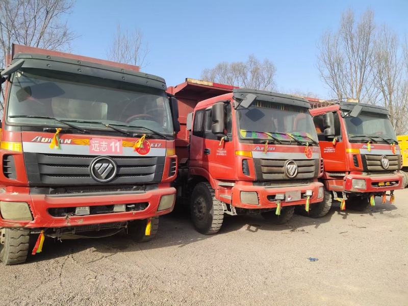 煤矿整改大量出售煤矿退役二手后八轮工程自卸车