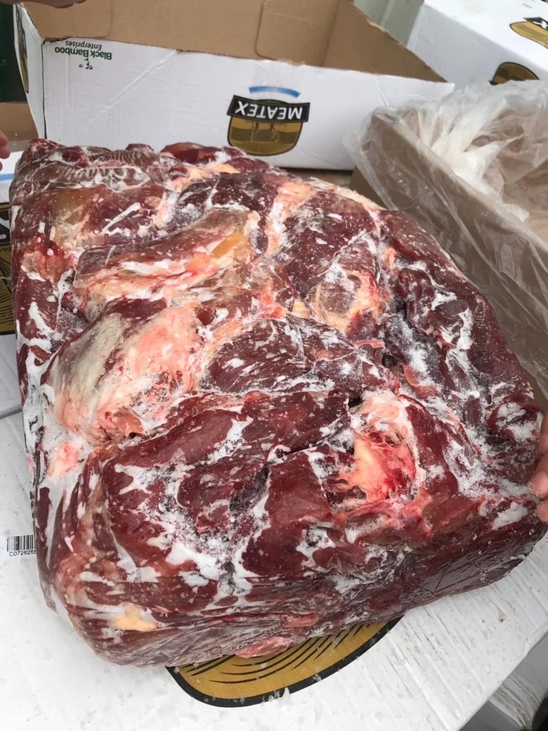 [冻牛肉批发]阿根廷2035牛前90比例牛前腿肉价格36.