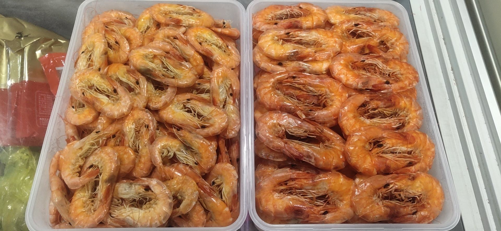 南美白对虾特写