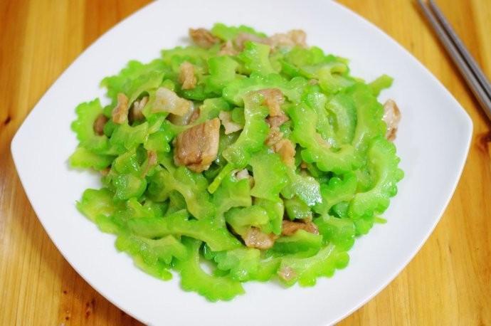 苦瓜酿肉成品图