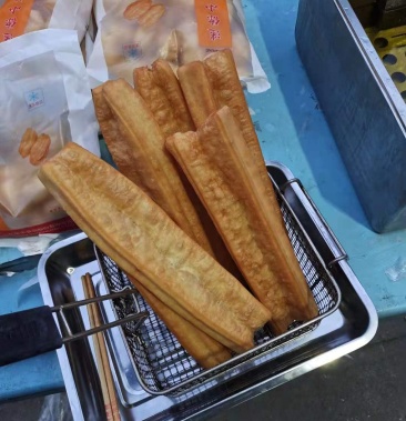 爆款油饼油条油条生胚油条胚大油条无矾油条