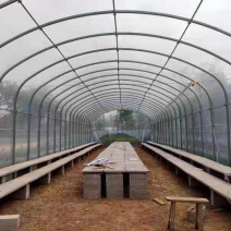 专业生产蔬菜种植大棚成套养殖钢架棚全国发货上门安装