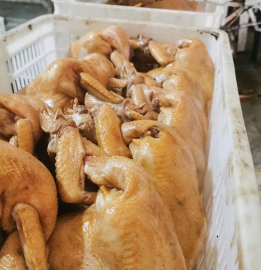 [熟食批发]大量批发道口烧鸡半成品价格19.00元/斤 - 一亩田