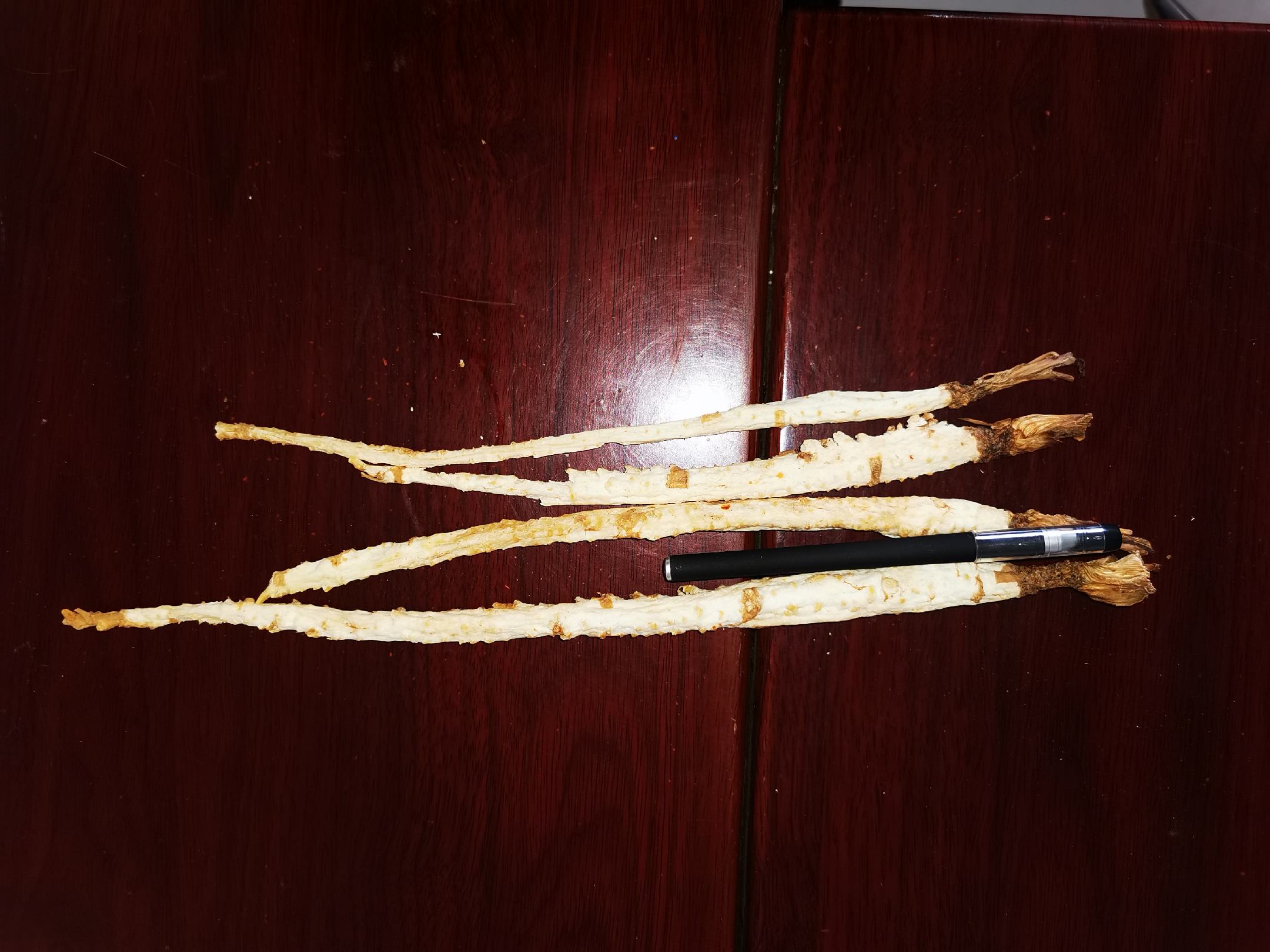 北沙参原药材特写