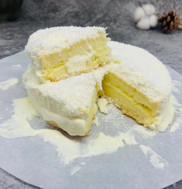 淳果白雪公主榴莲味蛋糕六英寸220克团购爆品